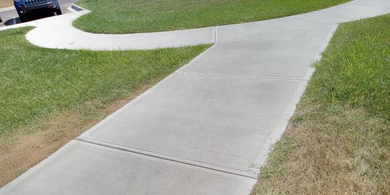 Sidewalk Construction in Wichita Falls, Texas