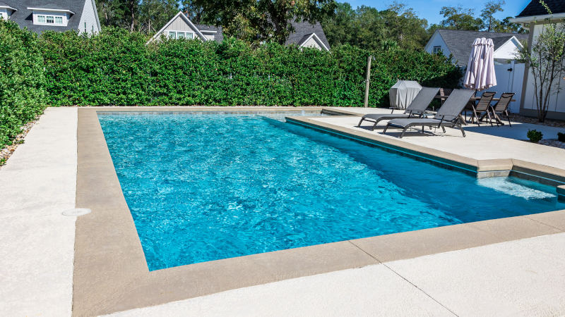 Concrete Pool Deck in Wichita Falls, Texas